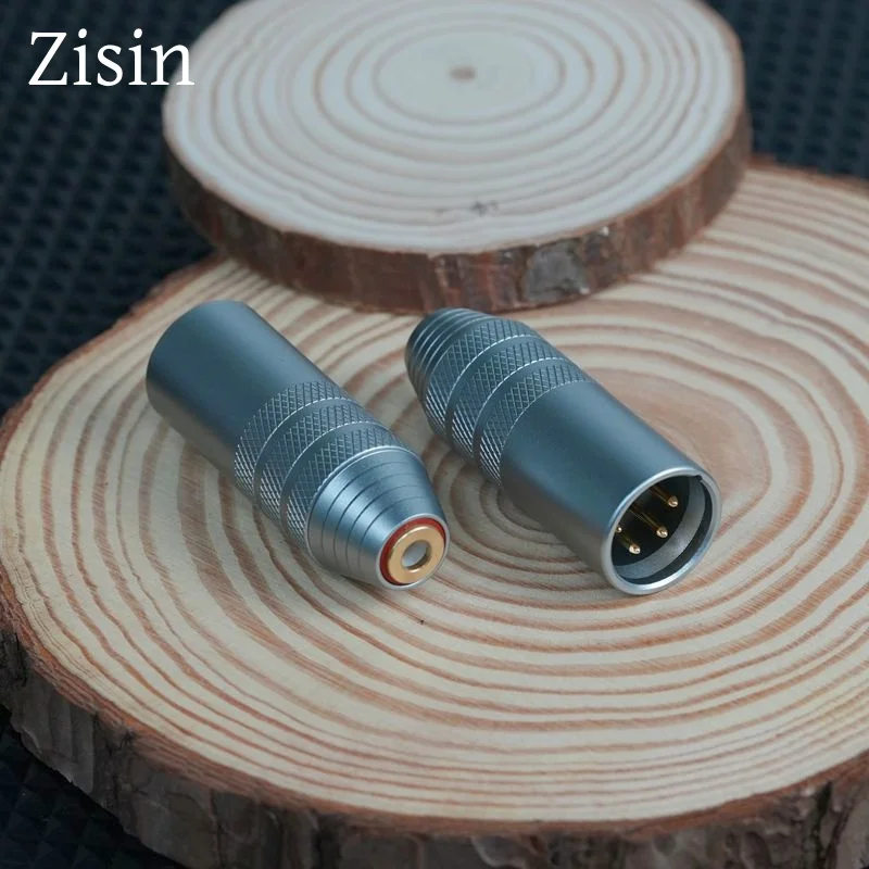 ZiSin-314 XLR 4Pin Male Plug Converter  to 2.5mm 3.5mm 4.4mm 1/8