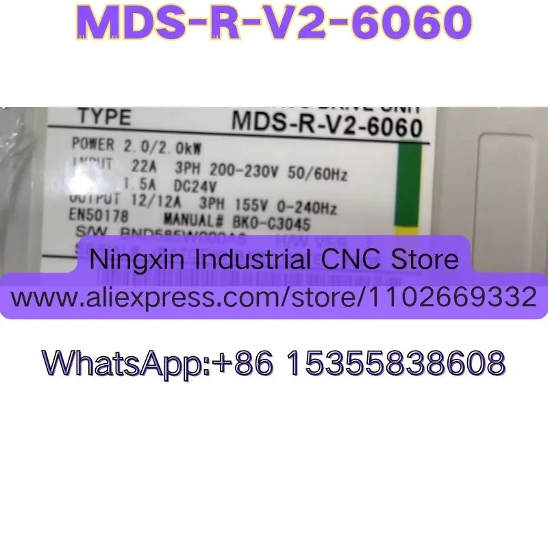 Latest Quotation MDS-R-V2-6060 MDS R V2 6060 Second-hand Drive,Normal Function Tested OK