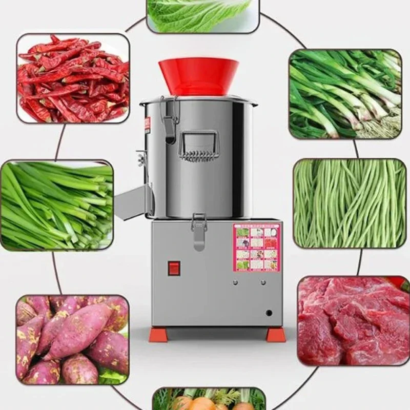 

【From China】Small industrial multi-function vegetable cutter chopper dumpling stuffing machine food ginger garlic chopped minced