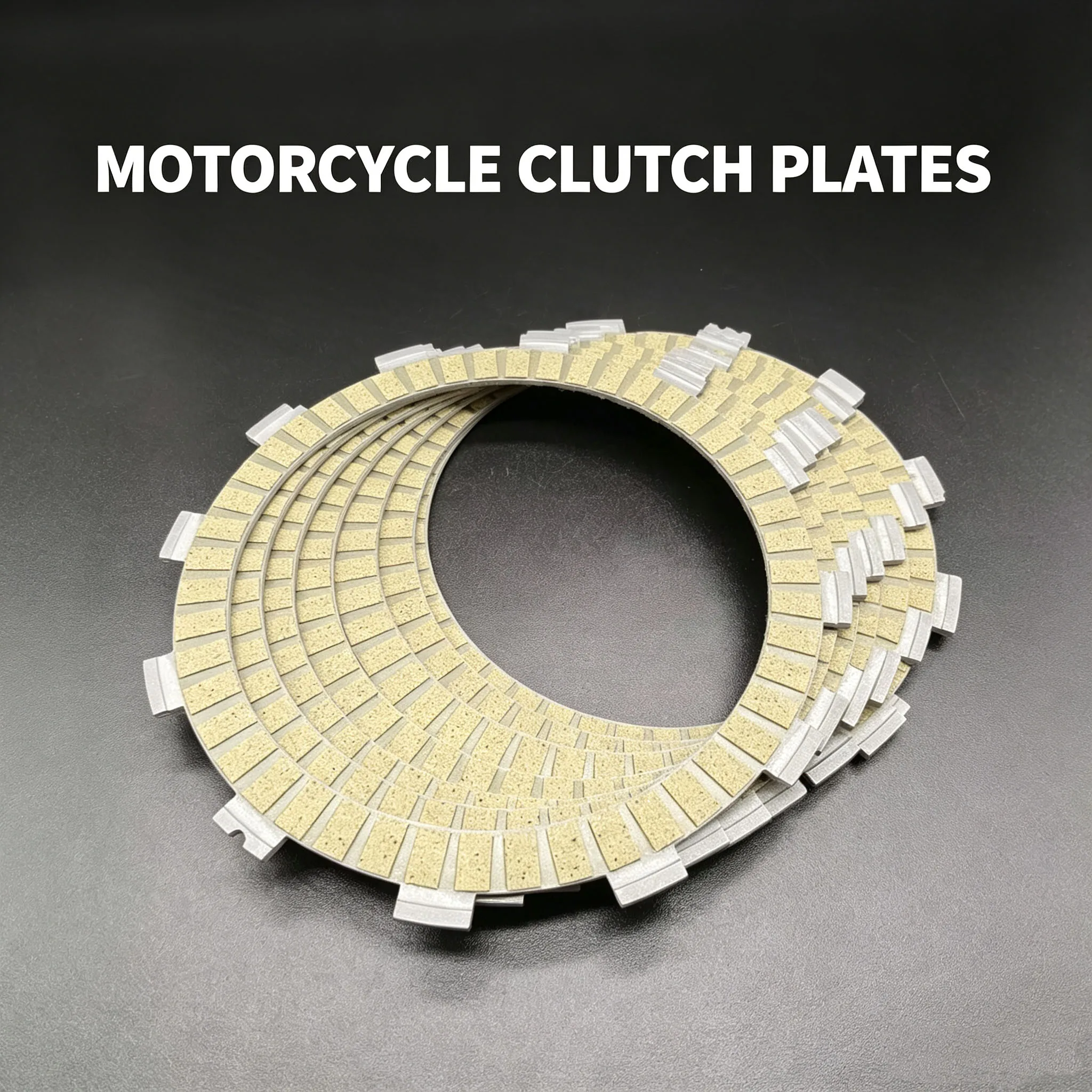 Clutch Friction Disc Plates Fits Yamaha MT07 MTT690 MT-07 Tracer 2016-2020 FZ07 FZ-07 2015-2017