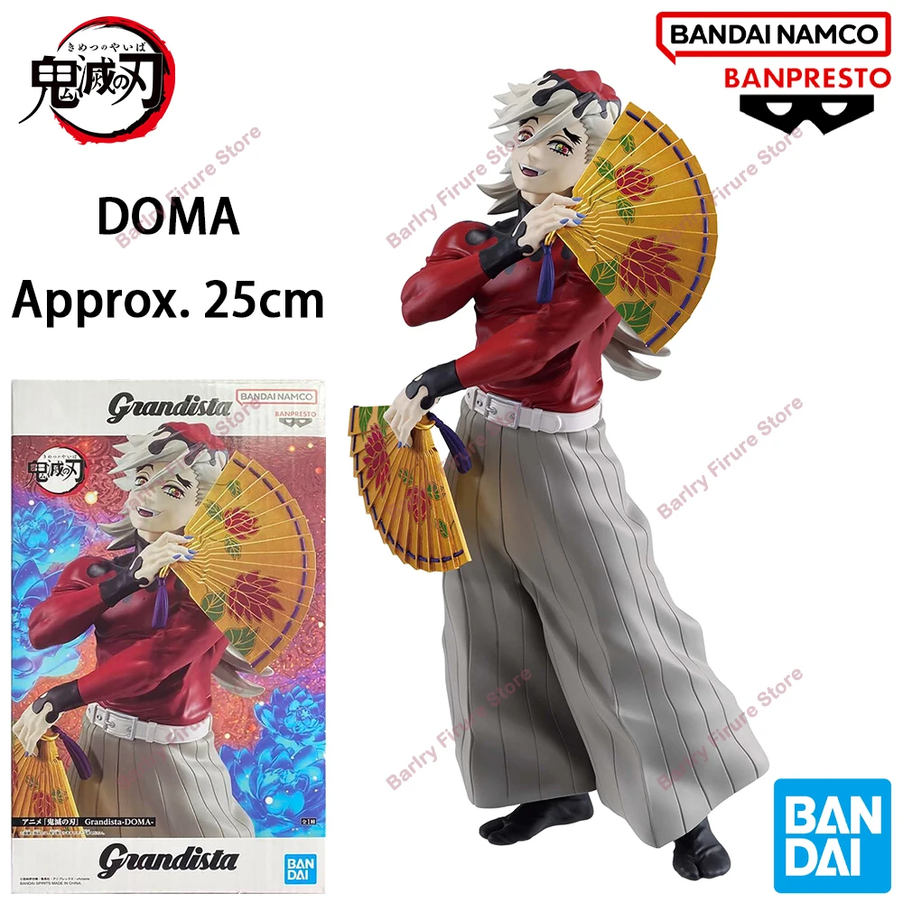 Demon Slayer Grandista DOMA Аниме Фигурка BANPRESTO Подлинная в наличии Коллекции Модель игрушки Праздничные подарки для детей