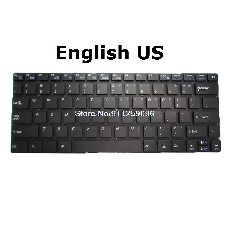 

Keyboard For Topstar TU131 TU131-T TU131-2 Pro TU131-5 HSW131-T HSW131-F2 U731 Korean KR Russian RU English US UK Japanese JP JA