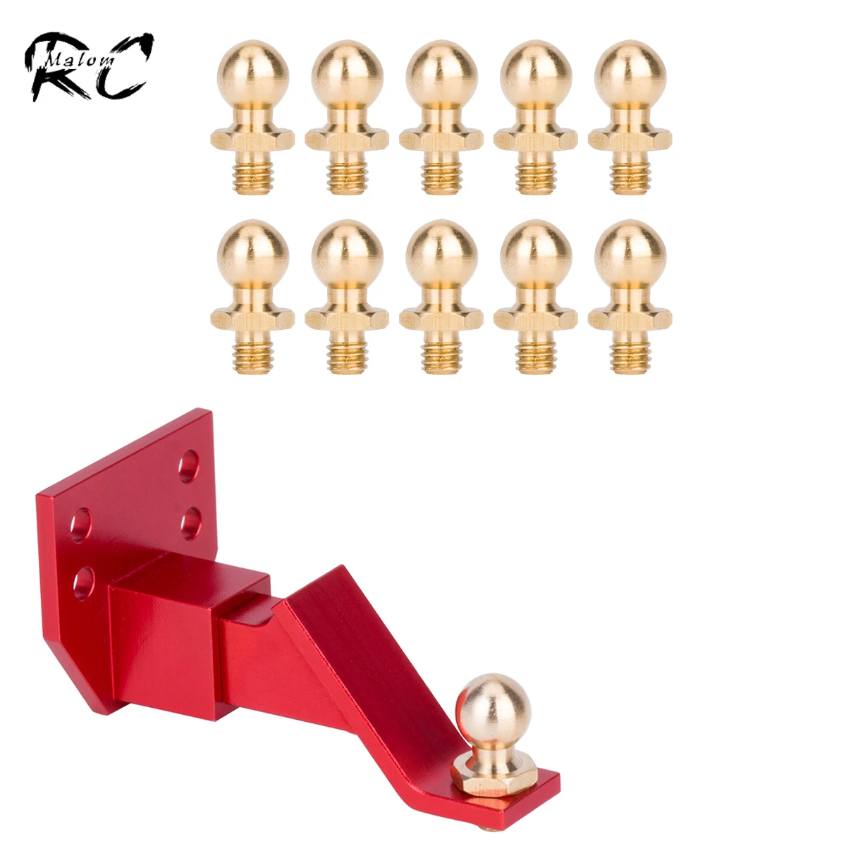 Thread Round Ball Head M3 10Pcs Screws for 1/10 RC Drift Car Spare Universal Accessaries Tamiya TT01 TT02 Sakura D5 DIY Parts
