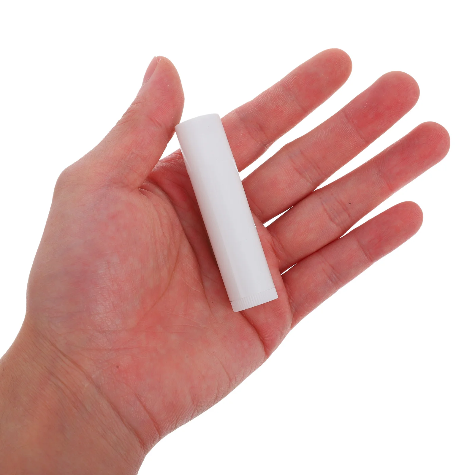 50 قطعة 5 جرام لتقوم بها بنفسك أنابيب بلسم الشفاه صديقة للبيئة المواد غرامة صنعة ماكياج اكسسوارات الأبيض أنابيب بلسم الشفاه الفارغة