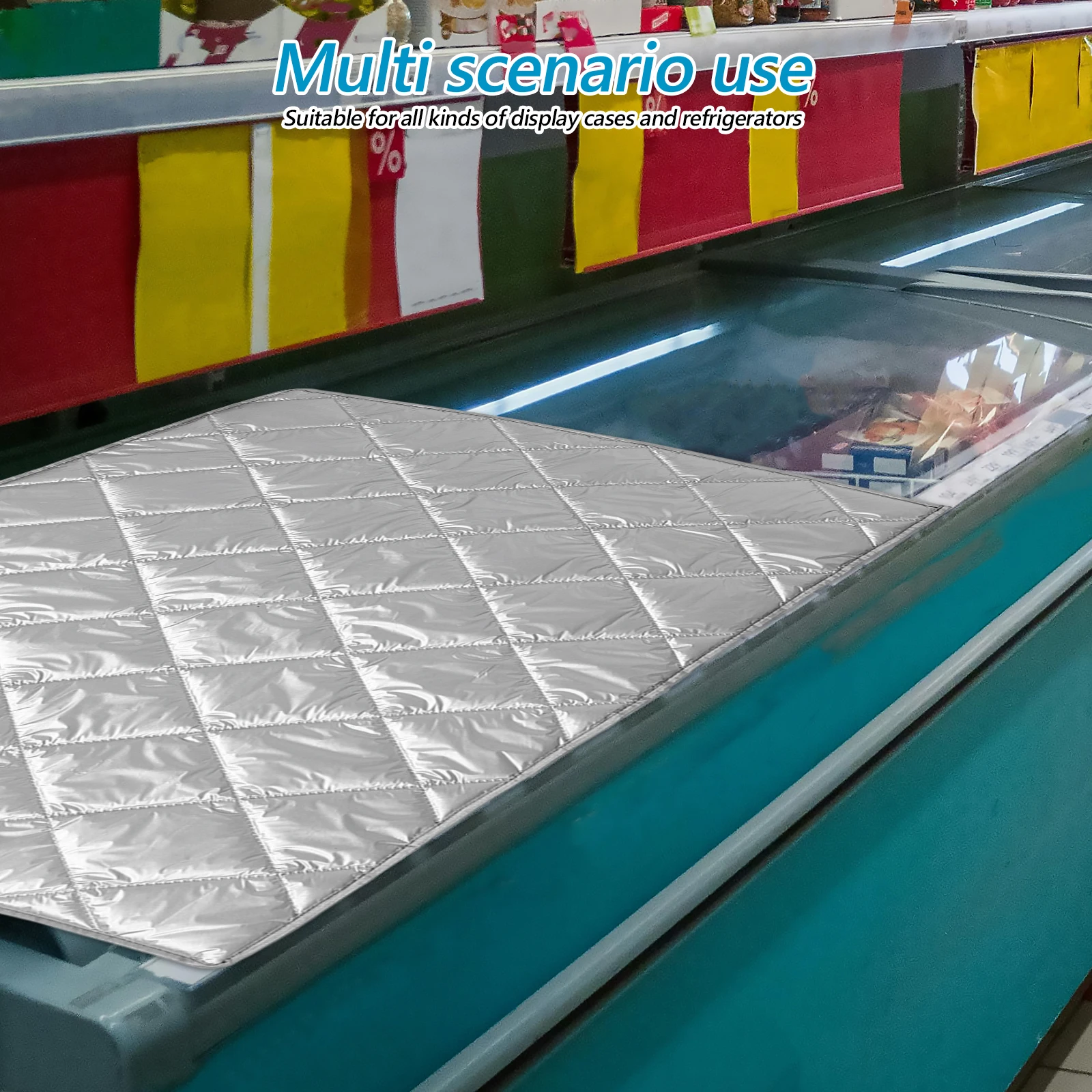 

Freezer Insulation Cover Fridge Protector Washing Machine Coffee Table Tablecloth