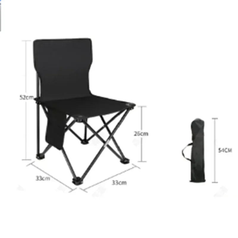 1PC Portable Fshing Stool Beach Chair Camping Picnic Chair Sketch chair outdoor Collapsible Stool Fishing Bench