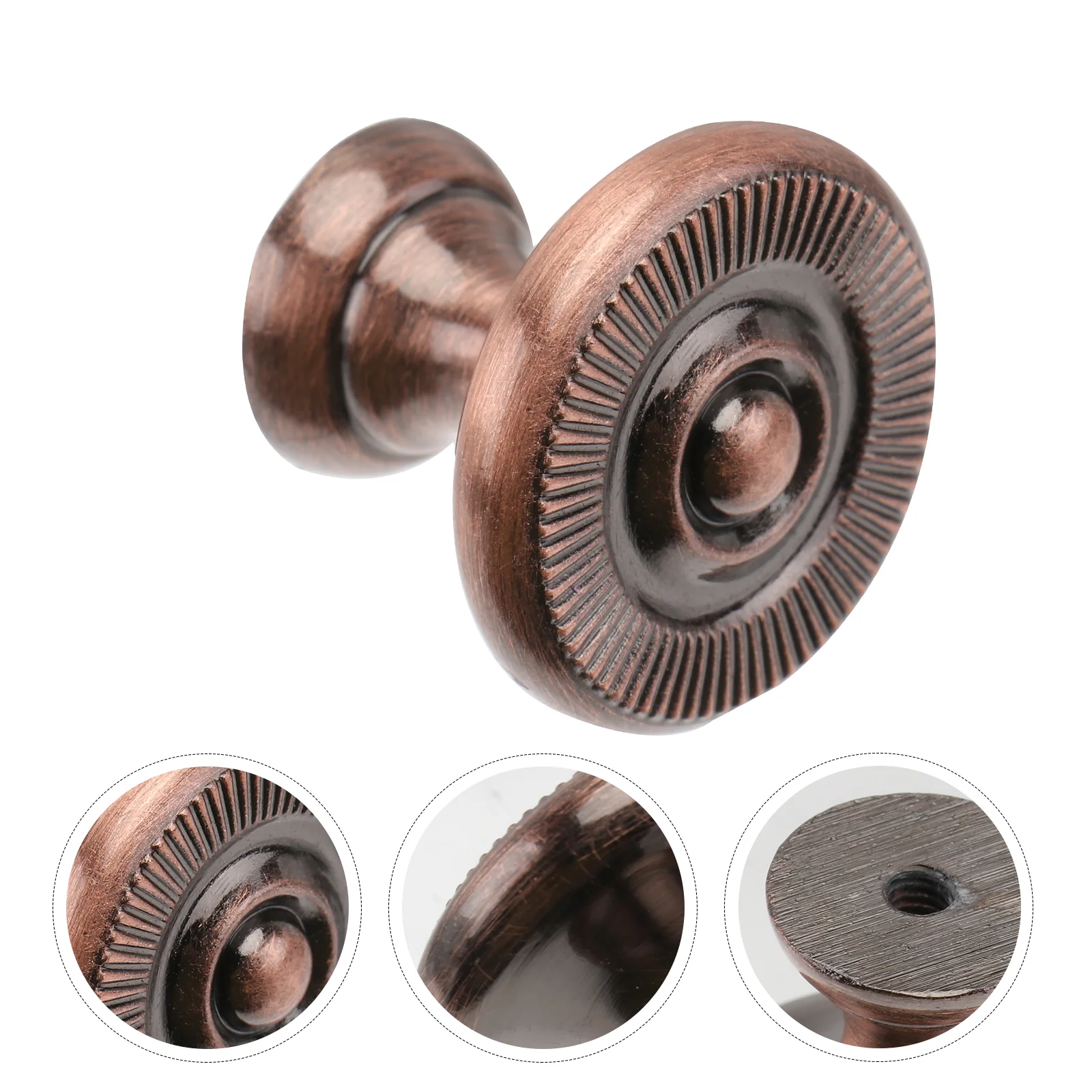 

4 PCS Furniture Handle High Hardness Knobs Pull Cabinet Door European Style Sturdy Handles Zinc Alloy Delicate Wardrobe