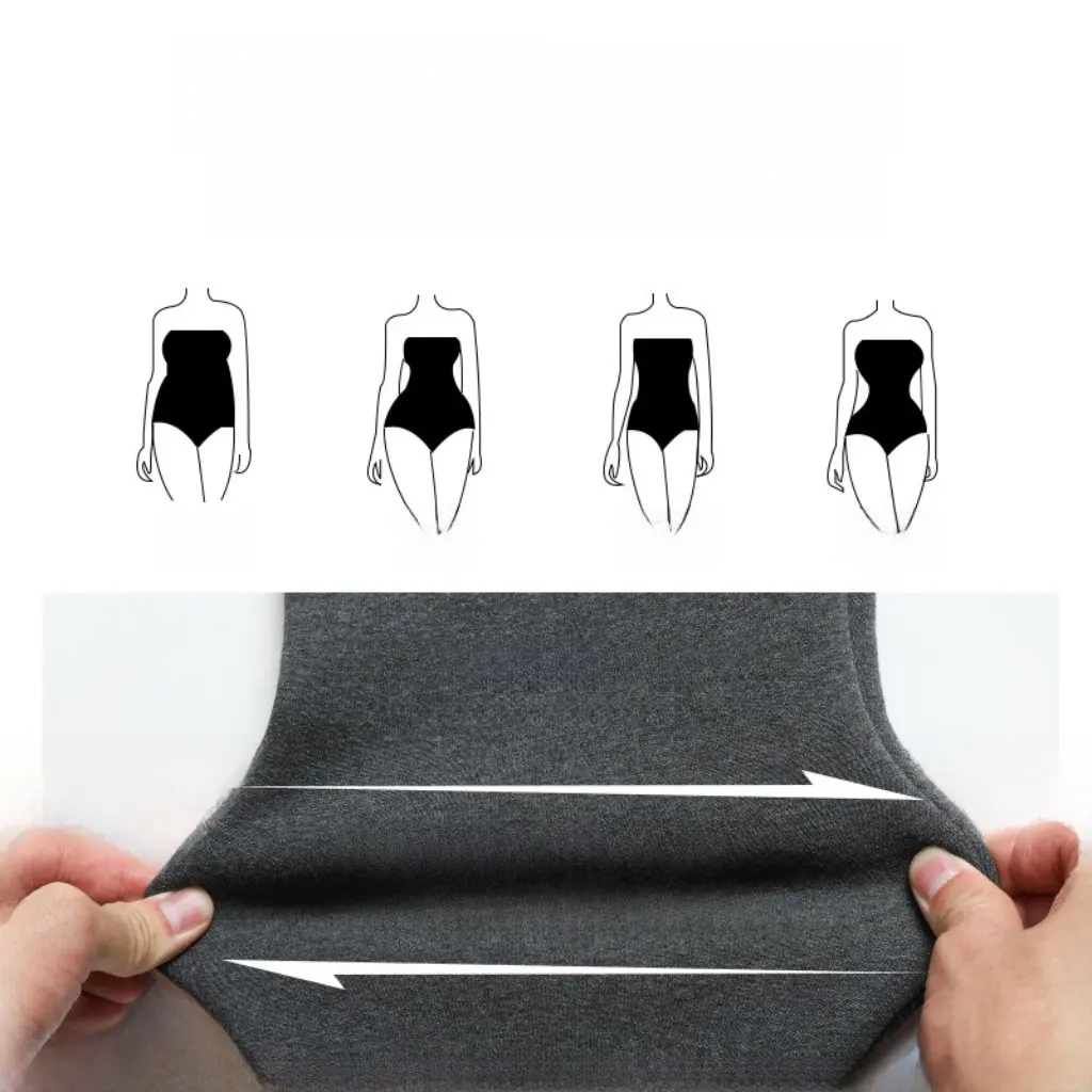

Women's Cashmere Cotton Fleece-Lined Pants High Waist Leggings Thick Winter Outer Wear Super Warm plus Size Base Layer Trousers