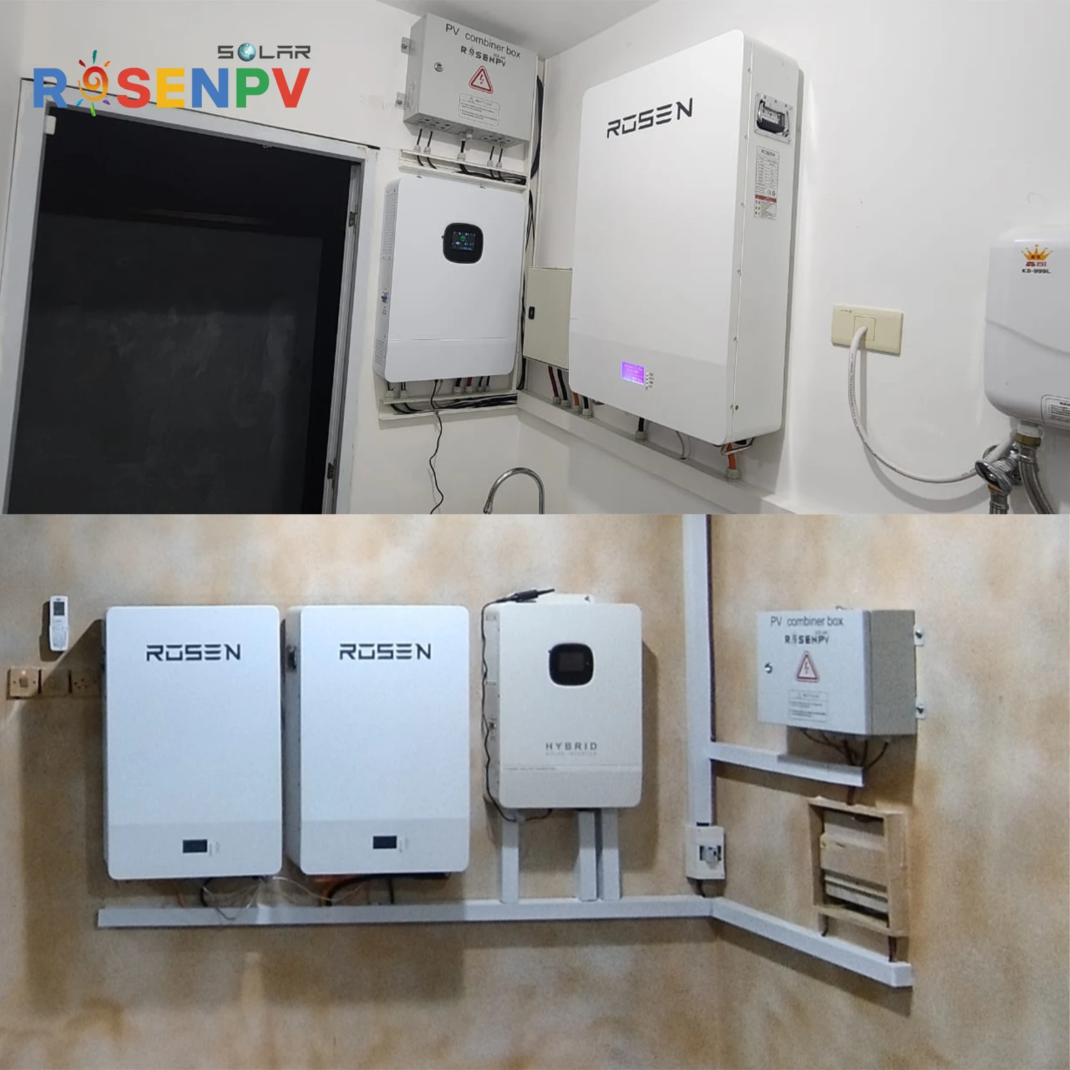 5500W Single Phase 220V 230V Off-Grid Hybrid Energy Storage Inverter