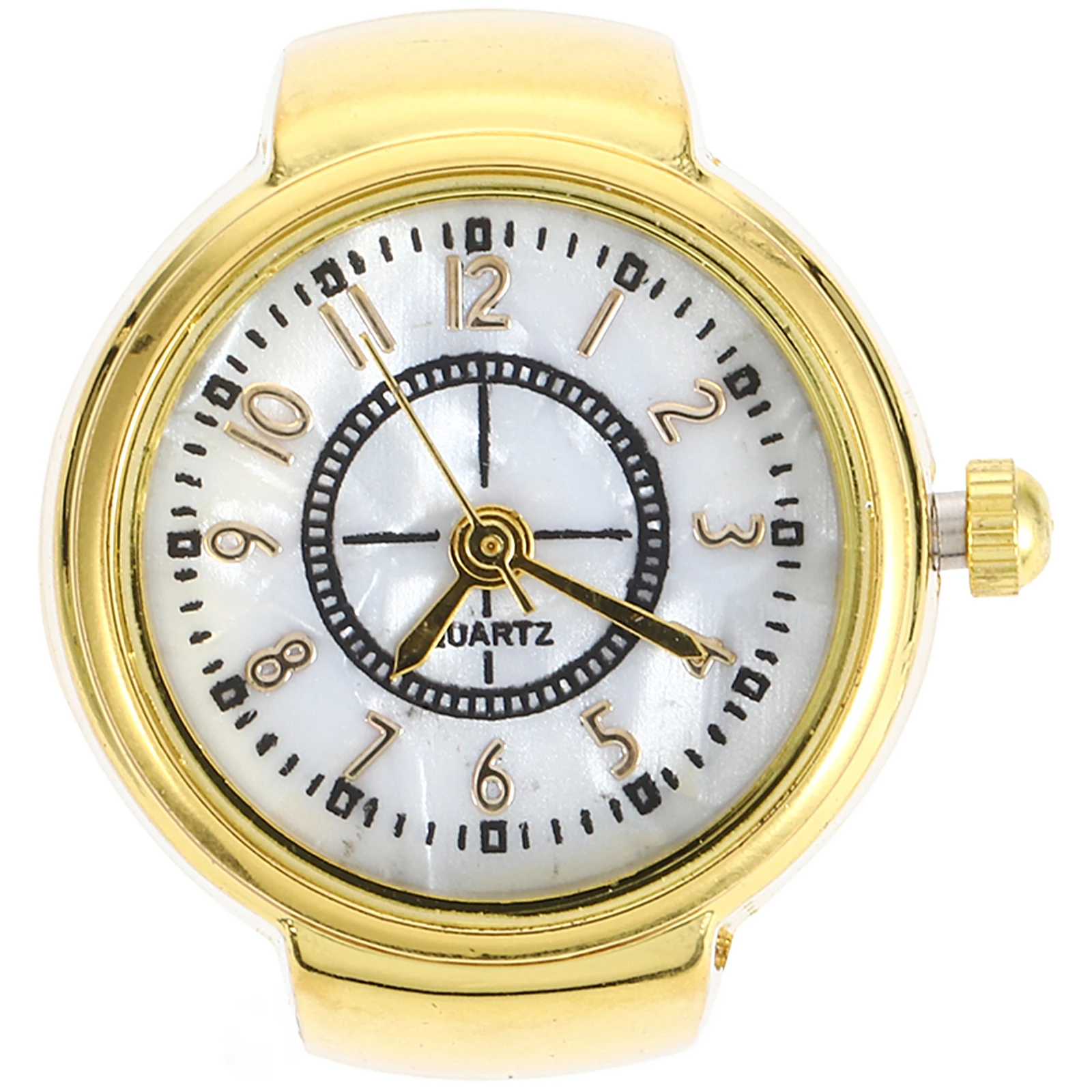 

1 шт., часы-кольцо для женщин и мужчин, цифровые мини-часы, кварцевые украшения на палец, модные часы, повседневная одежда, идея подарка