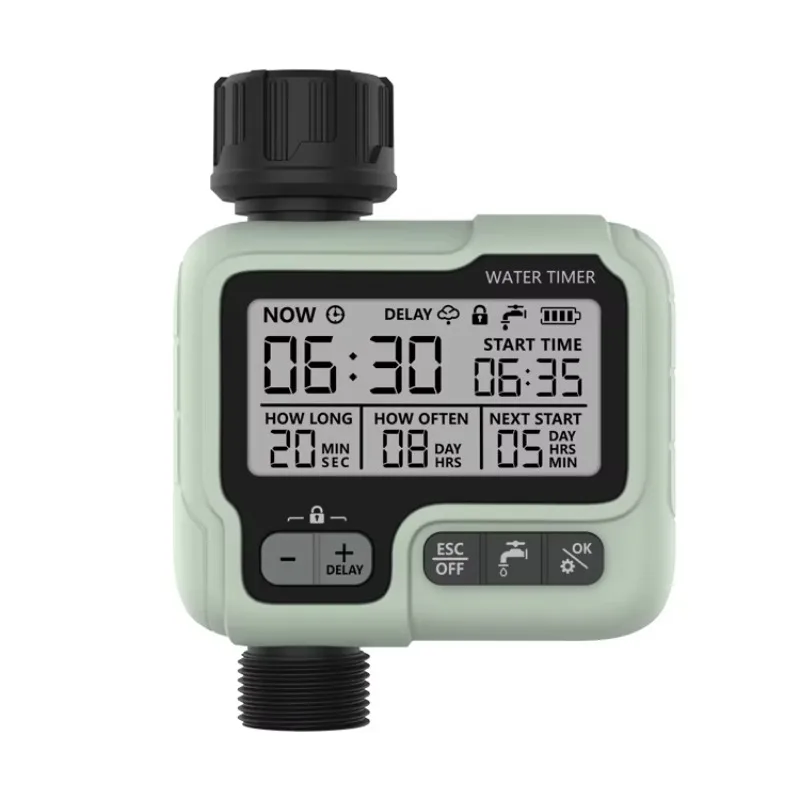 New Outdoor Automatic Water Timer HCT-322 Garden Sprinkler Irrigation System Timing Controller