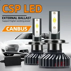 Automotive Mini H4 Canbus H1 H7 LED Car Headlight Bulbs 300000LM 160W 6000K Lamp 9005 HB3 9006 HB4 H8 H9 H11 Fog Lights Auto