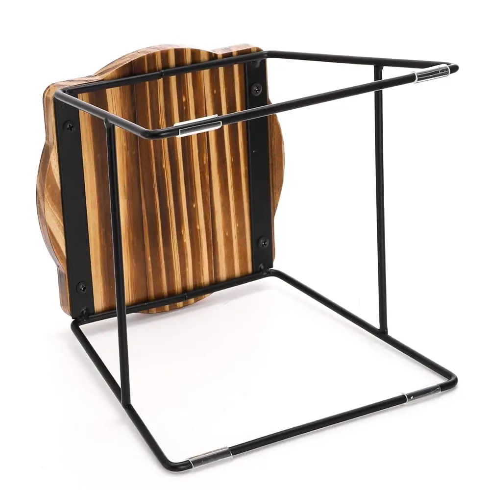 4 Buah Riser Prasmanan Kayu, Riser Meja Makanan Penutup Riser Tampilan Makanan, Riser Panci Pizza, Stand Cupcake & Riser Pajangan Kayu,