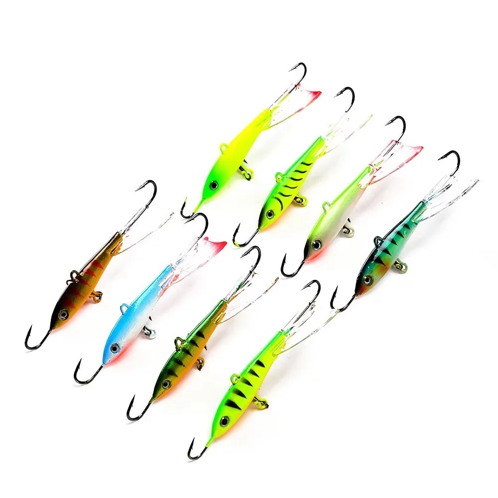 FTK Jig para Pesca en Hielo – Señuelo Minnow Hundimiento con Ojo 3D - imagen 4