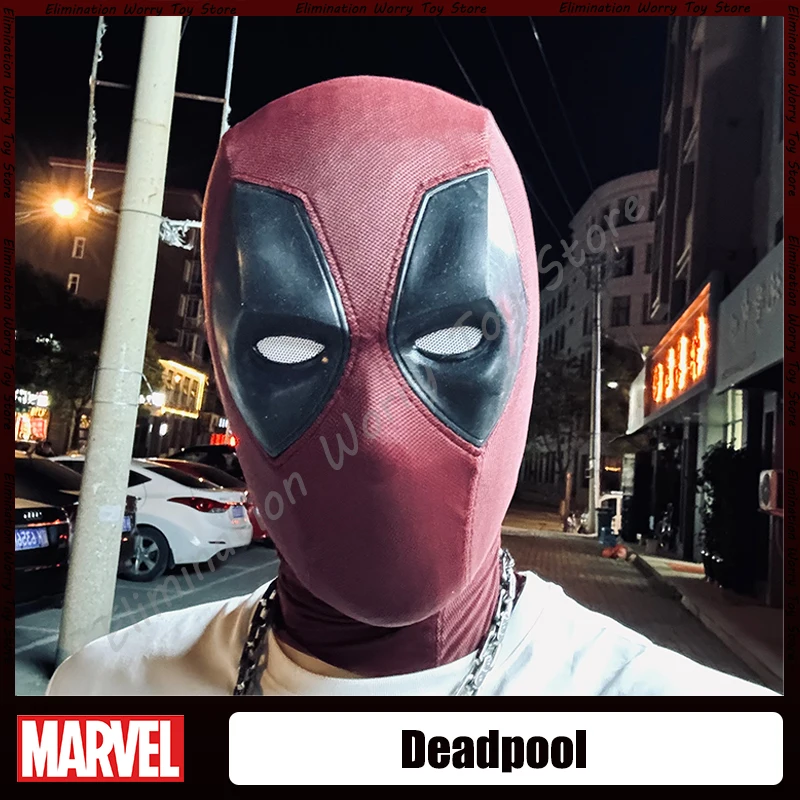 3D Marvel Deadpool Mask 1:1 Handmade Cosplay Costume Superhero Masks Replica For Christmas Gift  Toys Halloween Cosplay