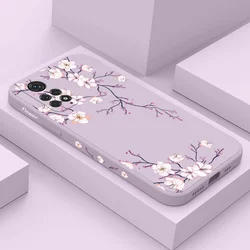 Plum Blossom Phone Case For Xiaomi Redmi Note 14 13 12 12S 11 11S 10 10A 10T 10S 9T 9 8 7 A1 Pro Plus 10C 9A 9C 4G 5G Cover