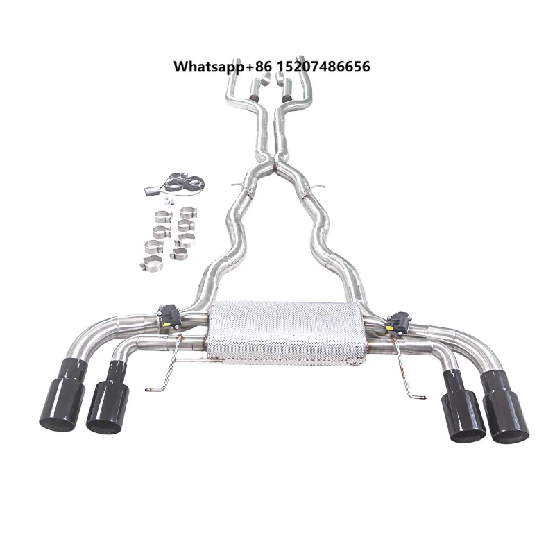 Catback Valvetronic Exhaust Pipe for M550i 4.4T High-Performance Exhaust Muffler System