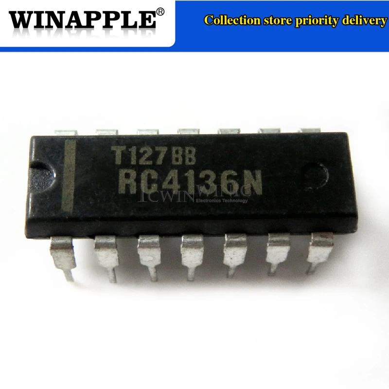 TC4584BP TC4584 RC4136N RC4136 CD4011BE CD4011 CD4013BE CD4013 DIP-14
