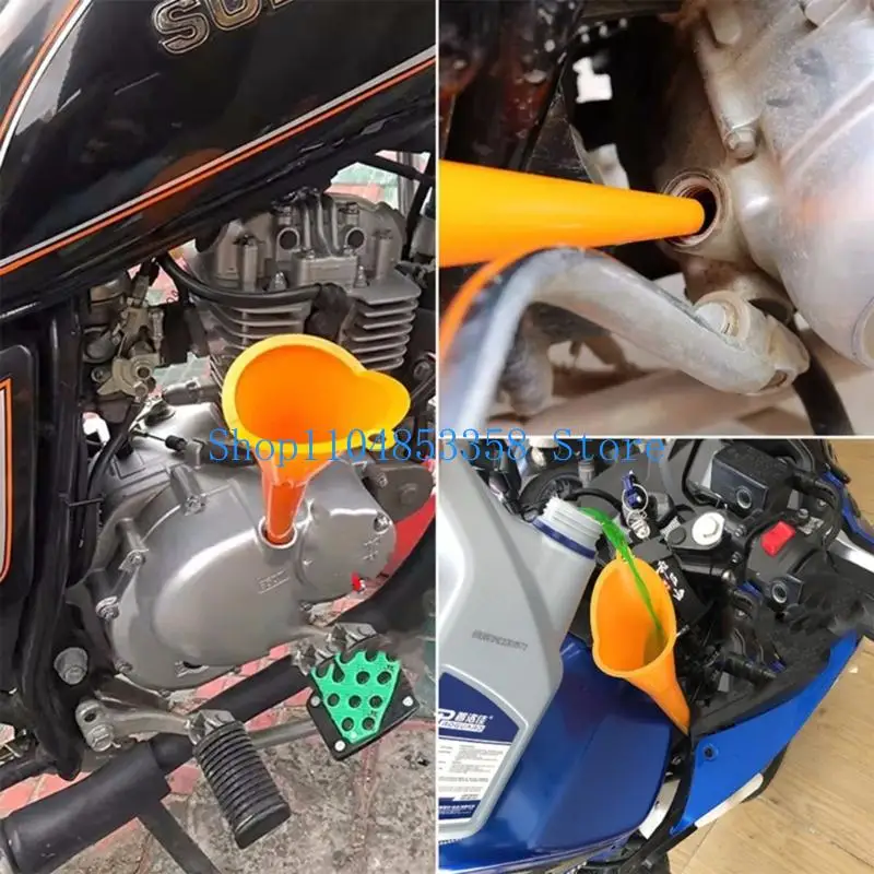 

652F Leak Proof Long Neck Vehicle With Angled Effusion For Engine Fluid Refilling In Tight Spaces And Narrow Openings