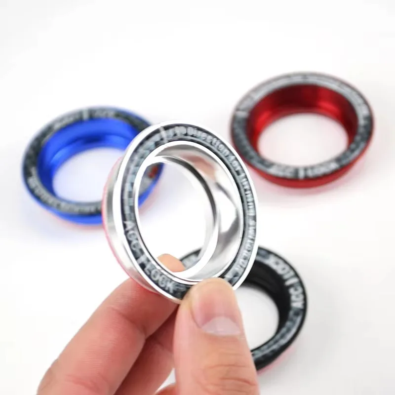 جديد الألومنيوم سيارة مفتاح إشعال التبديل حلقة غطاء ثقب المفتاح دائرة ملصقات لفورد فوكس 2 3 4 MK2 MK3 MK4 كوغا الهروب مونديو #3