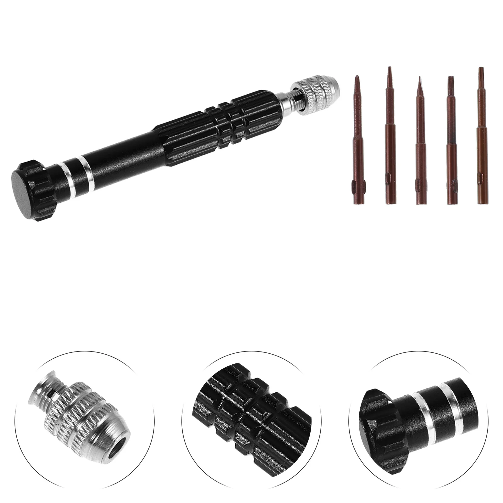 

4Sets Multi Function Screwdriver Set Precision Bits for Automotive Repair Car Maintenance Portable Compact Tool Kit