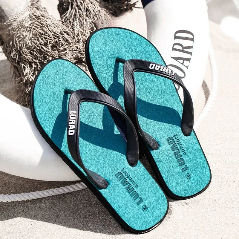 Casual Sandals Man Beach Outdoor Slippers for Men Clappers 2024 Y2k Summer Sale Elegant Style Trend Original Pvc Adult Eva Shoes