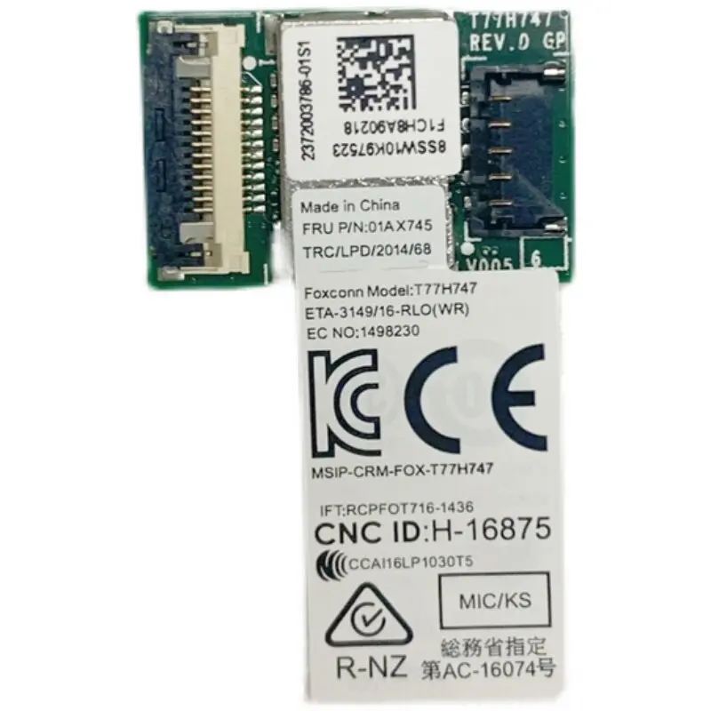 For Lenovo T490 T495 T14 P43 T590 T15 T14S P53SNFC Small Board Module 01AX745