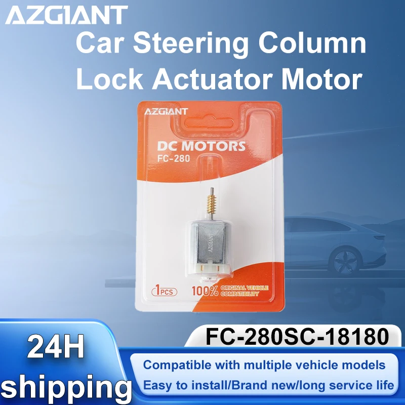 AZGIANT for Hyundai Grandeur TG/ Veracruz car  Steering Column Lock motor 12V metal repair carbon brush auto accessories