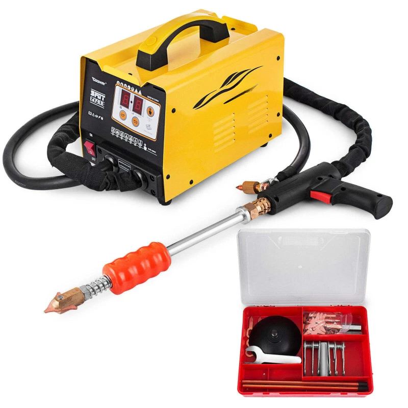 220V Dent Puller Stud Welder Dent Repair Kit  Sheet Metal Repair Machine Multi-mode