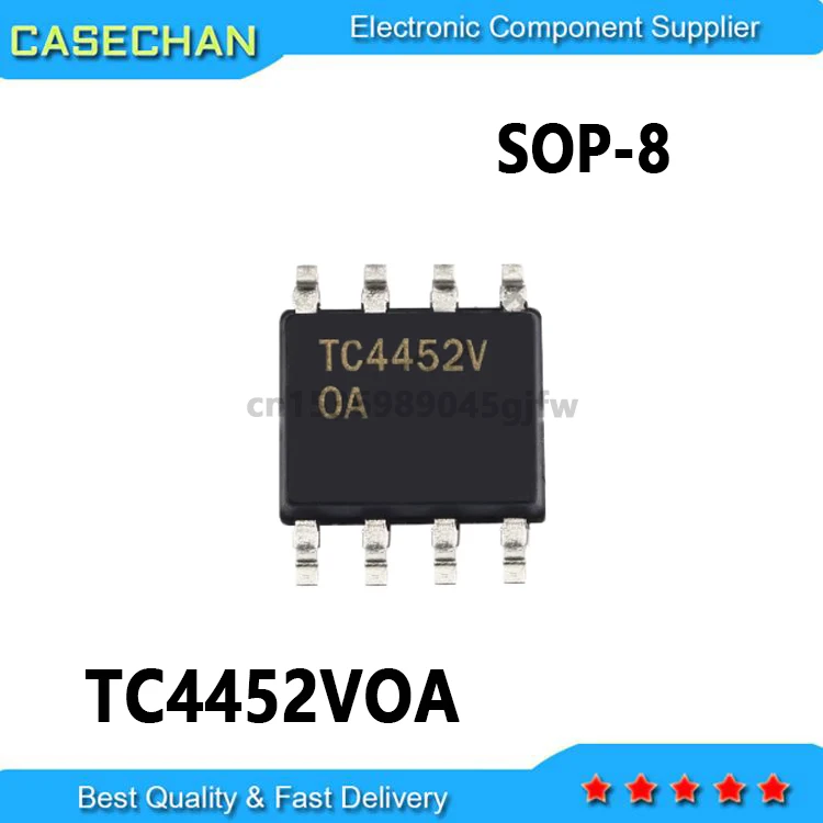 5PCS New and Original 4452 TC4452 TC4452VOA SOP-8