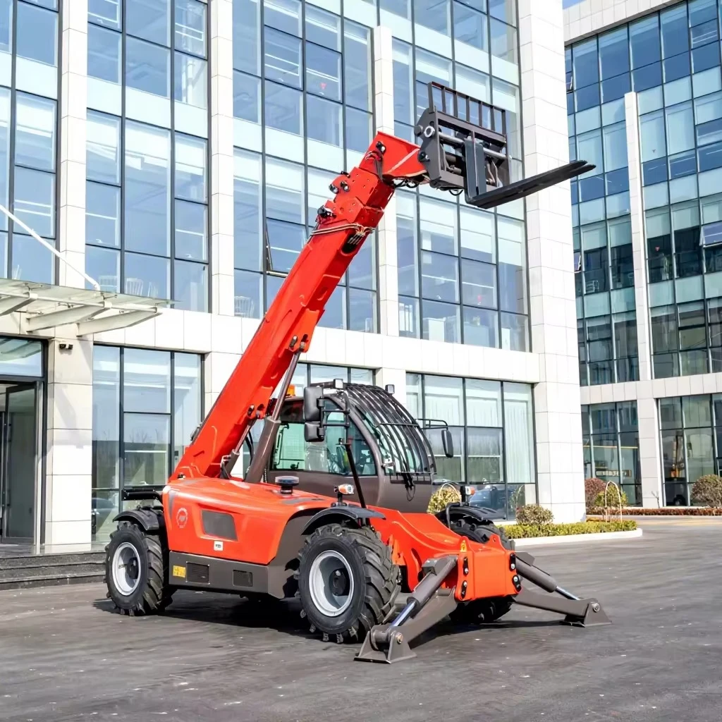 High Quality Three-level Gantry with a 4-ton Load Capacity Telescopic Arm Forklift Suitable for Construction Sites