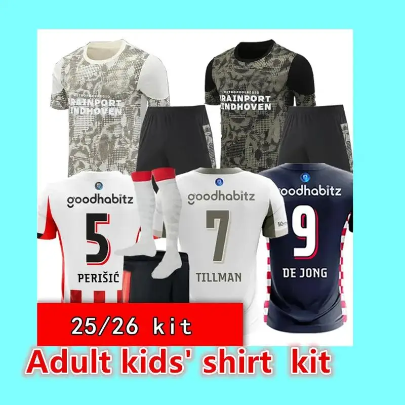

PSV-kit voor kinderen uit 2025 Shirt 25 26 psv-kit voor volwassenen 10-14 dagen. Het komt in uw land aan