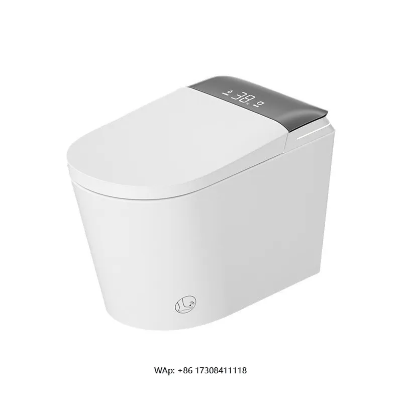 

Smart Toilet Fully Automatic Integrated Sterilization Flush Lid Closed Instant Heating No Water Pressure Limit Built-In Foam