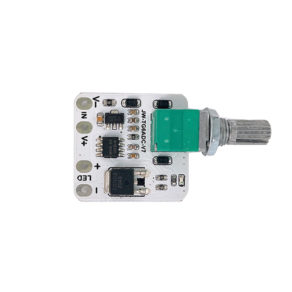 DC5-24V 5A LED Dimmer manopola modulo Light Strip Dimmer Switch Board 0-100% luminosità manopola regolabile modulo Dimmer