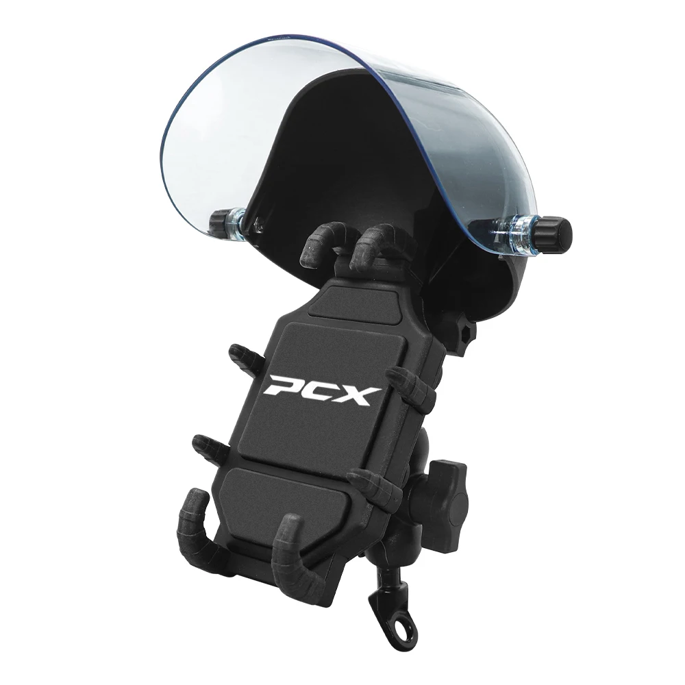 Dla Honda PCX150 PCX160 PCX125 PCX 125 150 160 regulowany uchwyt na telefon komórkowy uchwyt motocyklowy kierownica stojak nawigacyjny Shock
