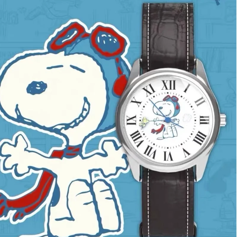 Echte Maihe En Snoopy Peanuts Horloge Blind Box Vrienden Gezamenlijke Collectie Trendy Randhorloges Verzamel Kindercadeaus