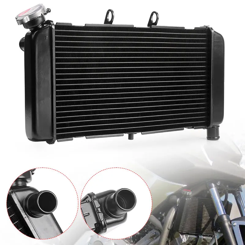 

Aluminum Black Motorcycle Radiator Cooling Engine Cooler For Honda NC700 NC700S NC700SA NC700SD NC700X NC750S NC750X ABS DCT
