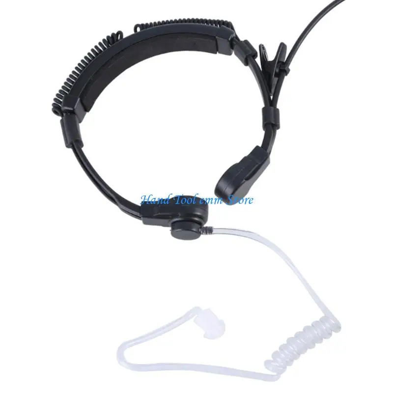 ميكروفون الحلق H37F لسماعات الألعاب الغامرة، واتصالات ميدانية واضحة #2