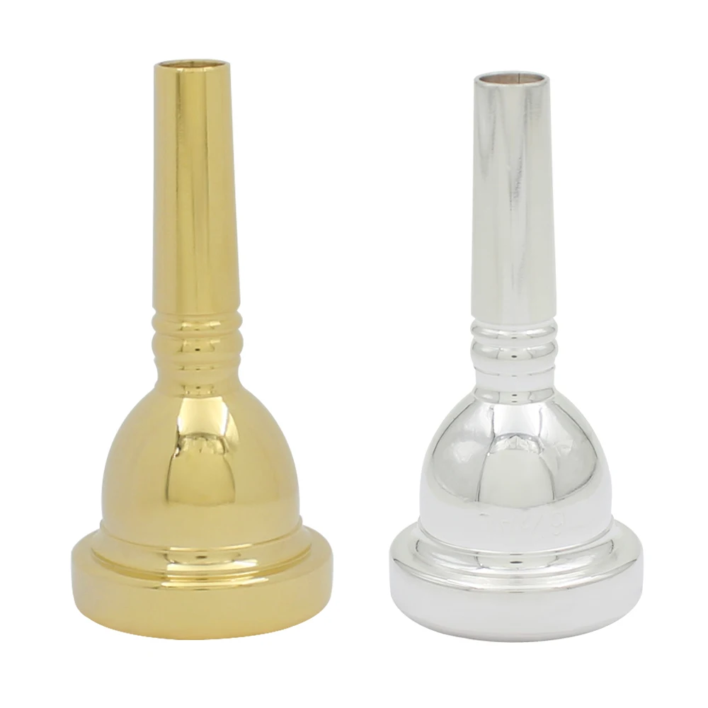 

Alto Trombone Mouthpiece High Quality Gold Silver Brass Mouthpiece 6.5al Mouthpiece Brass Instrument Accessories Wholesale Sale