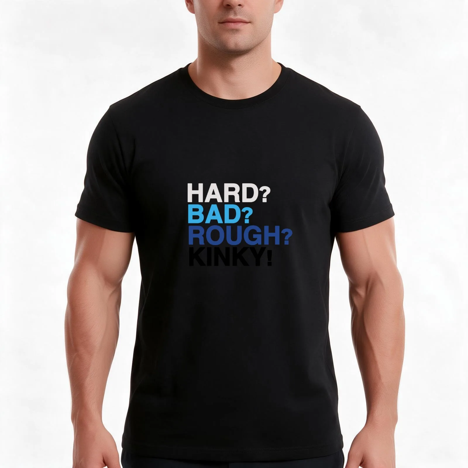 Hard, Bad, Rough, Kinky - Dear Evan Hansen T-Shirt, Summer Casual Cotton Tee, Oversized Streetwear Tops, Vintage Graphic Print
