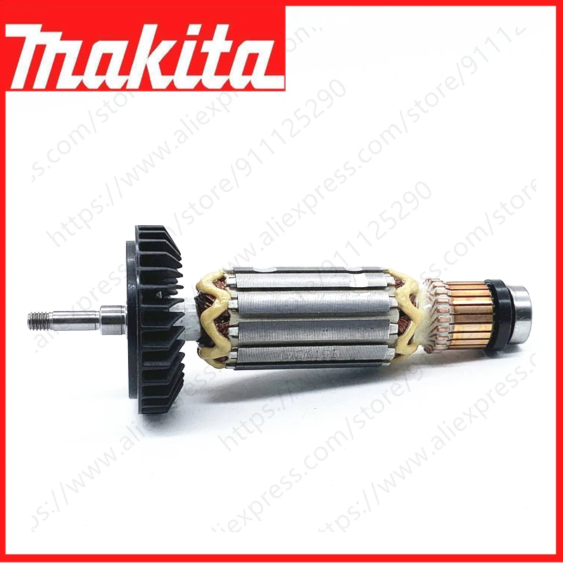 

Якорь в сборе 220-240В ДЛЯ MAKITA 9553B 9555B 9553HB 9553HN 9553NB 9555HN 9555NB