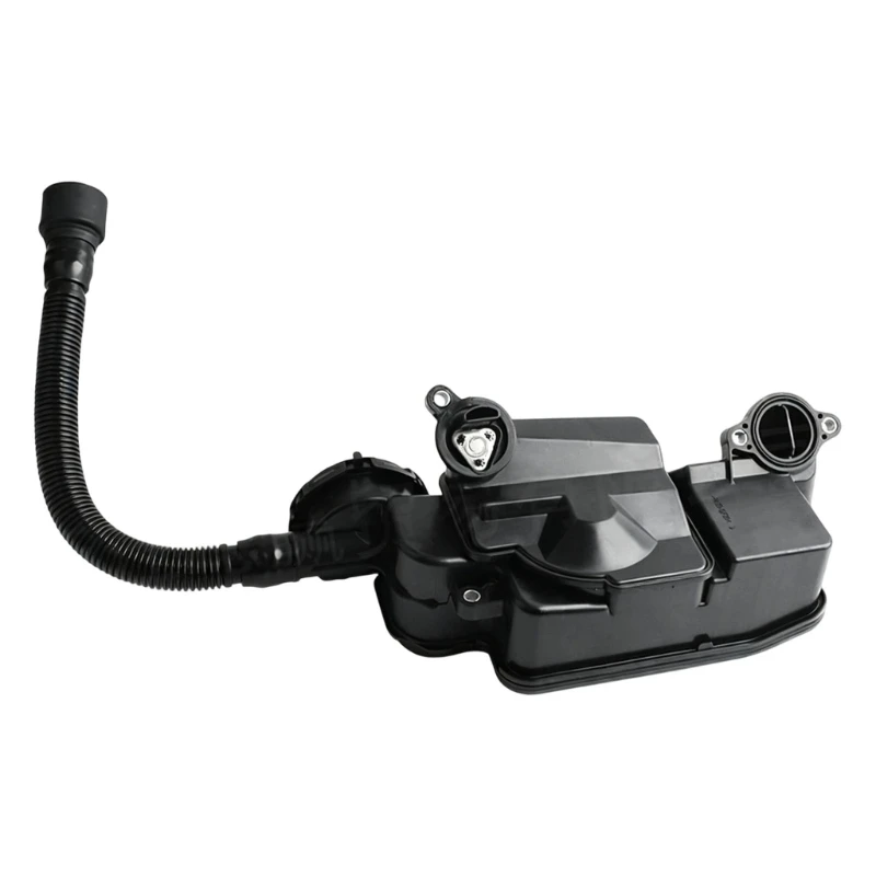 37cd Plastic Crankcase Ventilation Air Oil Separator FC3Z-6A785-E for 2017-2018 6.7L Applications, with Attached Corrugated Hose