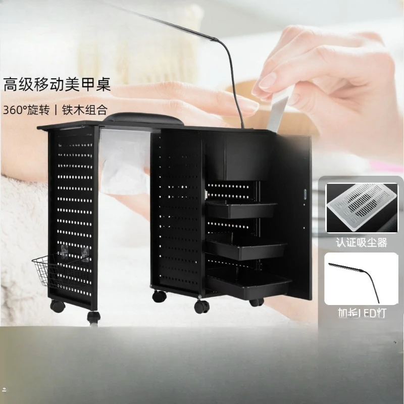 Workbench manicure table with manicure vacuum cleaner simple beauty