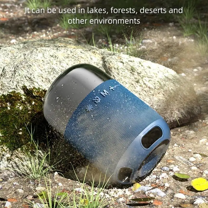 2025 Nuovo altoparlante compatibile a funzionale con suono immersivo e luci a LED colorate per divertimento in casa, o