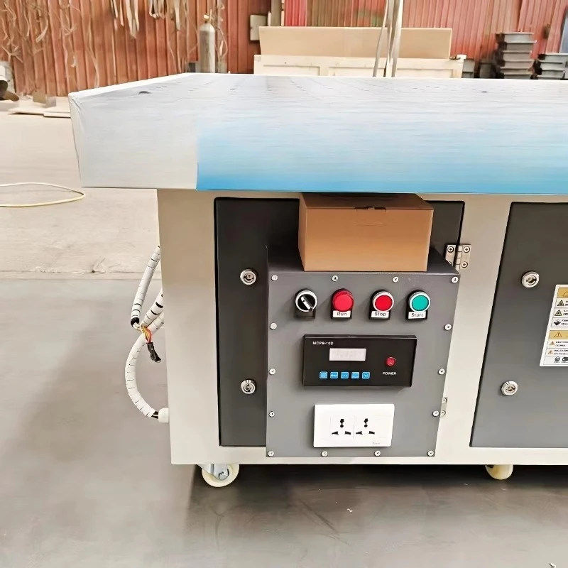 Multifunctional grinding table lower suction table and polishing dust collector table