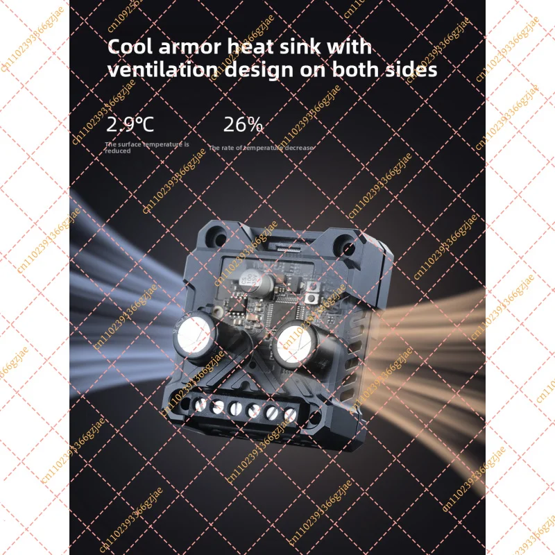 Suitable for FLY 12-60V TMC5160 Plus 10A current-driven Marlin Klipper 3D printer accessories