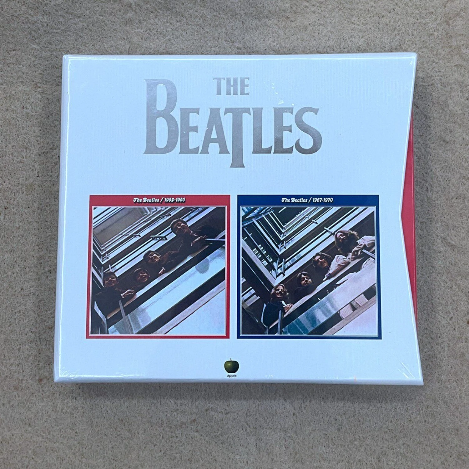 

Rare Sealed The Beatles 1962-1966 & 1967-1970 Classic Rock Pop CD Box Set Clear Sound Collectible for Fans Home Art Decor