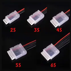 5/10 pz batteria Balance Plug risparmiatori JST-XH 2S 3S 4S 5S 6S Balance Head Protector AB Buckle Clip compatibile con RC Plane Boat