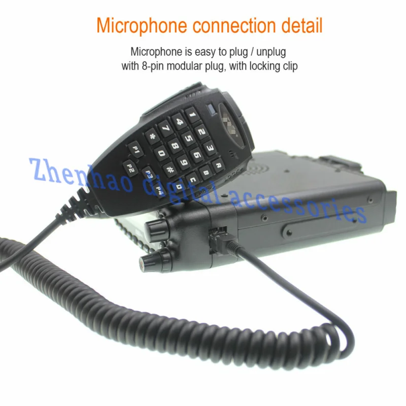 Original Handheld Speaker Microphone for TYT TH-9800 TH-7800 Amateur Mobile Transceiver