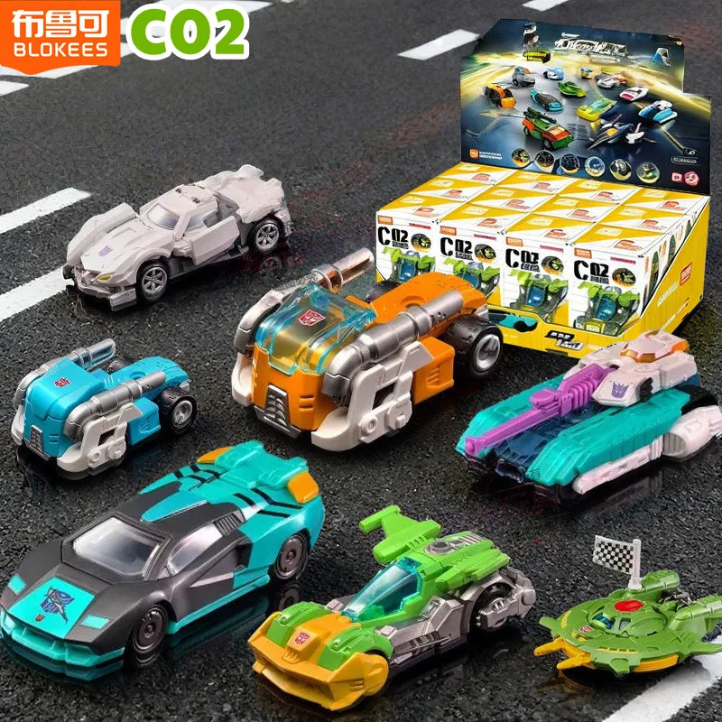

Фигурки-трансформеры BLOKEES C02: Ironfist, Cosmos, Scoop, Sideswipe, Breakdown, Huffer, Springer. Аниме-модели, игрушки, подарки.
